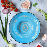 Wilmax Tiefer Teller 24 cm 200 ml Blau WL-669625/A